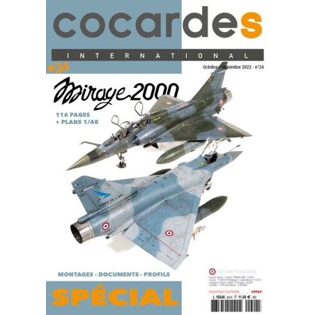 Magazine Cocardes n°24 Spécial Mirage 2000